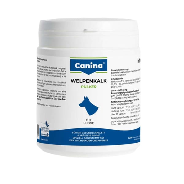 Canina Welpenkalk pulveris kauliem kucēniem 300 g